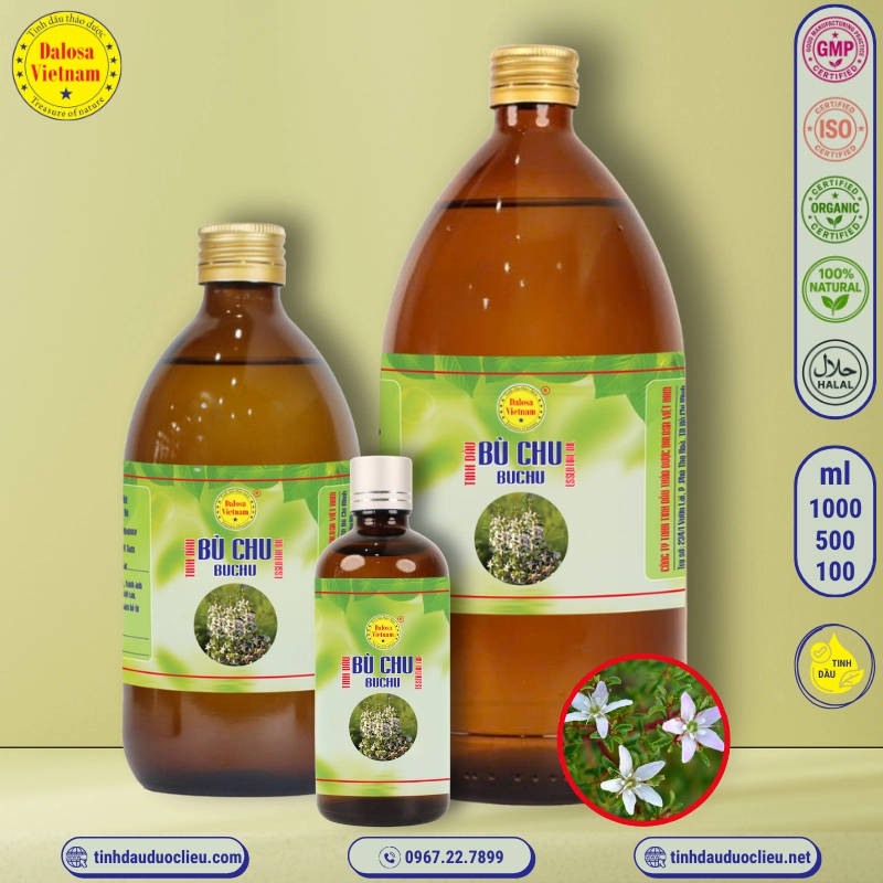 Tinh Dầu Bù Chu - Buchu Essential Oil 1 tinh dau bu chu – buchu essential oil