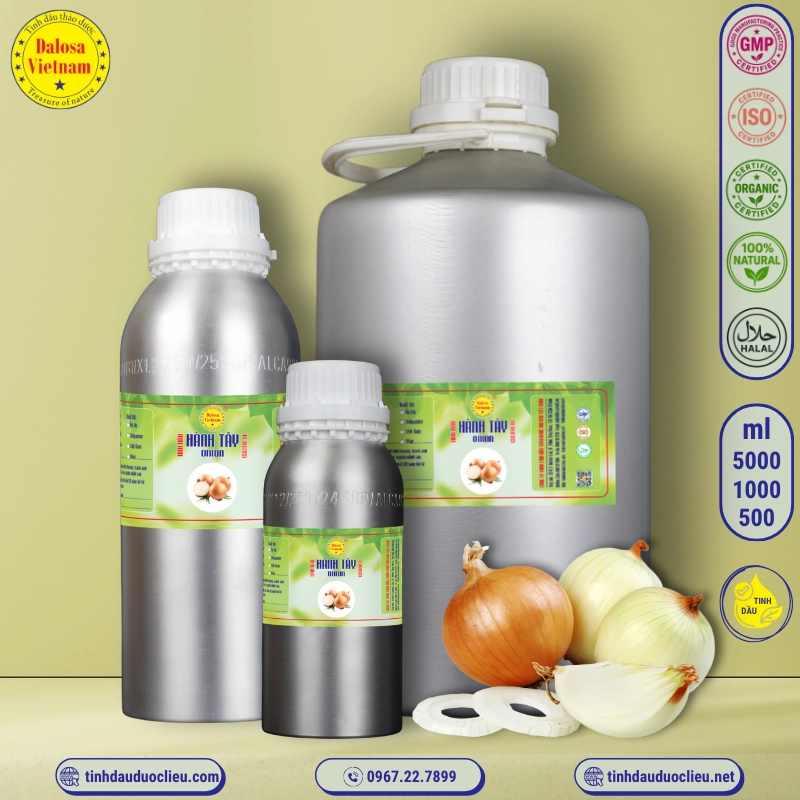 Tinh Dầu Củ Hành Tây - Onion Essential Oil 1 tinh dau cu hanh tay– onion essential oil 2