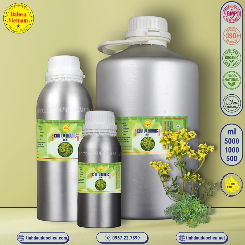 Tinh Dầu Cửu Lý Hương - Rue Essential Oil 1 tinh dau cuu ly huong que hoa hoa que – rue essential oil 2