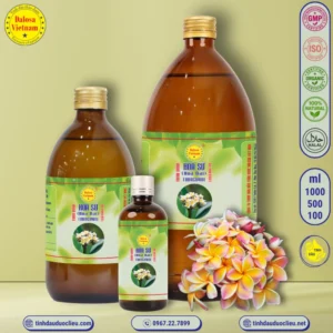 tinh dau hoa su hoa dai frangipani plumeria alba essential oil