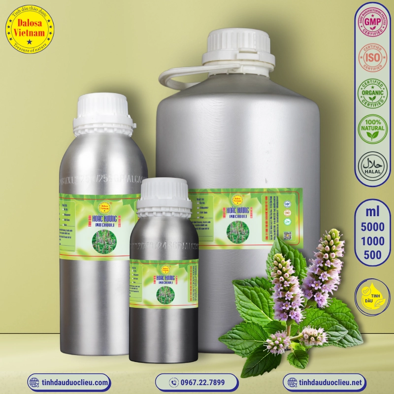 Tinh Dầu Hoắc Hương - Patchouli Essential Oil 2 tinh dau hoac huong patchouli pogostemon cablin essential oil 2