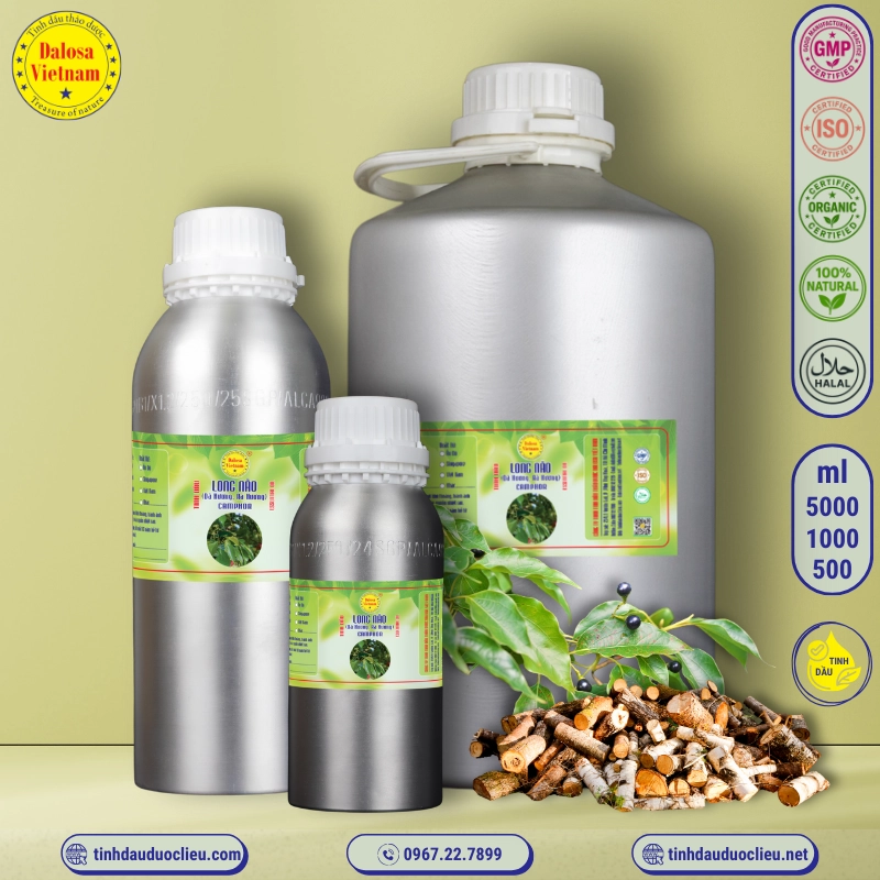 Tinh Dầu Long Não - Rã Hương - Camphor Essential Oil 3 tinh dau long nao da huong ra huong camphor ho cinnamonum camphors essential oil 2 1