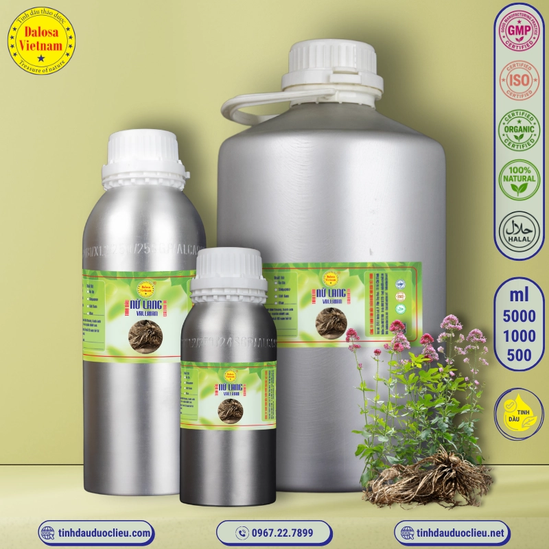 Tinh Dầu Nữ Lang - Valerian Essential Oil 2 tinh dau nu lang valerian valerian valenriana officinalis essential oil 2