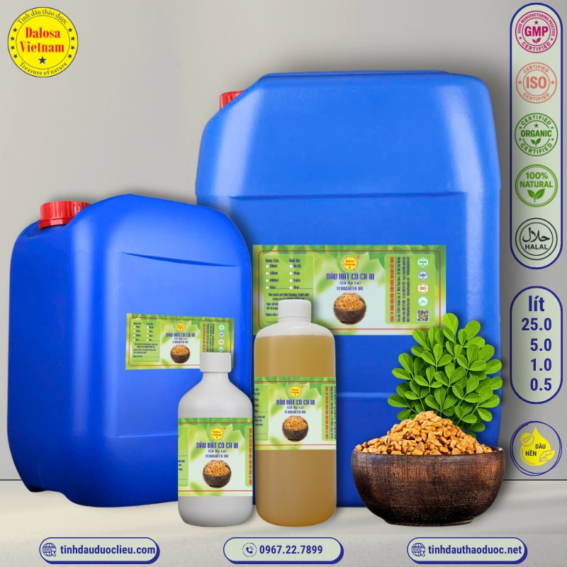 Dầu Hạt Cỏ Cà Ri - Fenugreek Oil 1 Dầu Hạt Cỏ Cà Ri – Fenugreek Oil