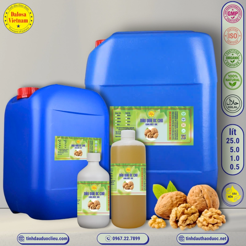 Dầu Hạt Óc Chó - Walnut Oil 1 Dầu Hạt Óc Chó – Walnut Oil